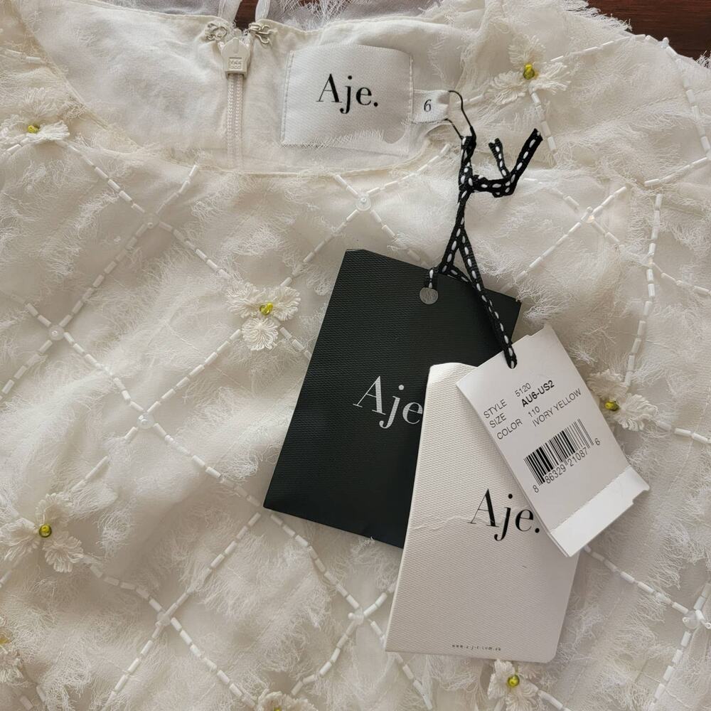Aje White Mini Dress - Picture 2 of 16